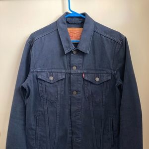 Levis Navy Blue Trucker Jacket